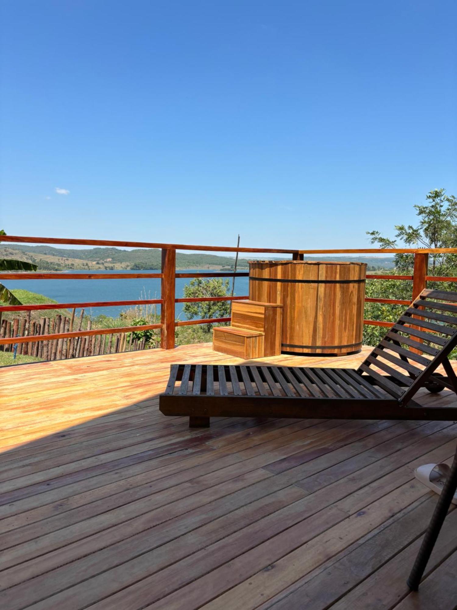 Chale Recanto - Ofuro, Banheira, Vista, Cachoeira E Lago Alexania Zewnętrze zdjęcie